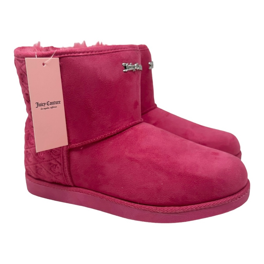 Juicy Couture  JC-Kave Women's Winter Boots L3262SW Bright Pink Micro Size 7M.